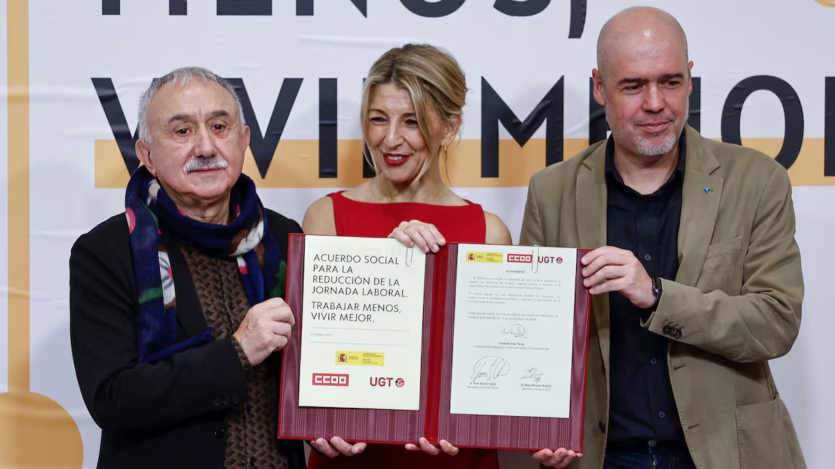 Reducción de la jornada a 37,5 horas